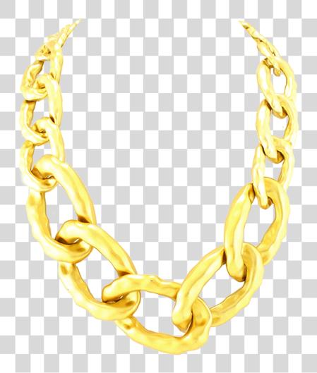 Download Thug Life Chain Gold Chain PNG file