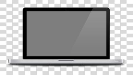 下载 Laptopwidescreen 筆記本 Screen 黑色 PNG file