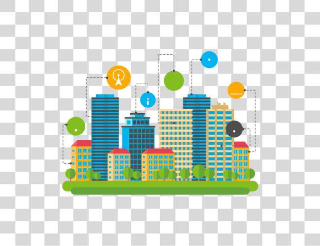 Download Smart City Icon Clip Art