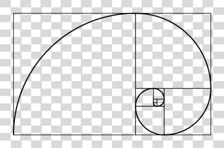 Download A Fibonacci Spiral PNG file