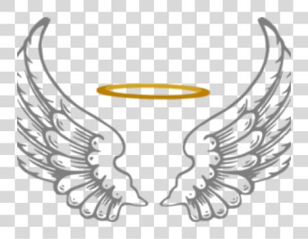 Download Halo Angel Wing Angel Wings PNG file