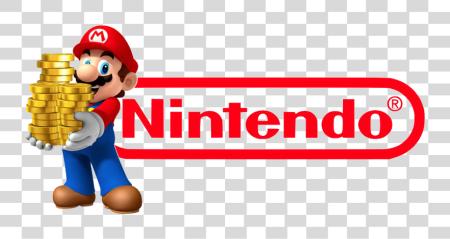 Download Nintendo Logo With Mario PNG file