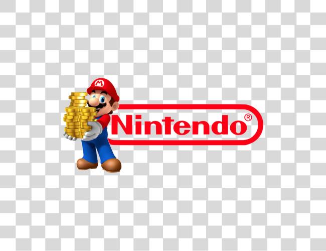 Download Nintendo Logo With Mario Clip Art