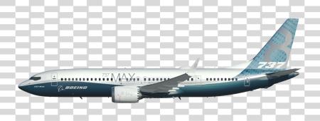 Download boeing 737 familia boeing 737 máximo Blueprint PNG file