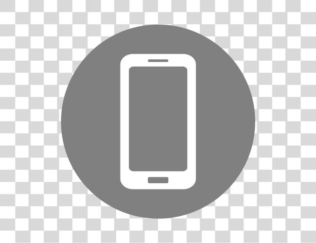 Download móvil teléfono icono teléfono icono Gray Clip arte