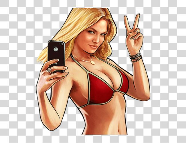 Download Grand Theft automóvil V Gta niña Clip arte