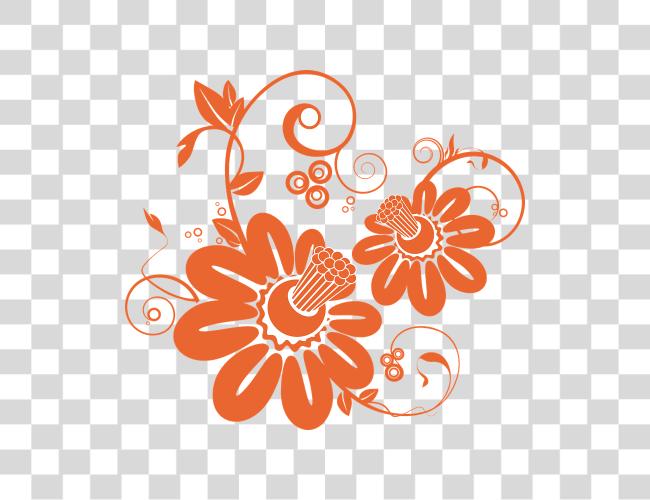 Download Motif Bunga Vektor Floral Pattern Clip Art