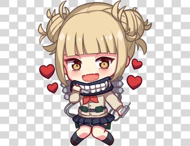 下载 Toga Himiko Chibi Kawaii Clip 艺术