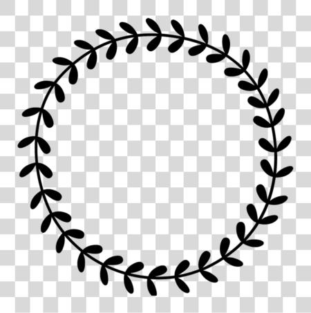 Download Border marco hojas Vines Wreath Circle redondo Border 2 Corinthians 12 9 10 PNG file