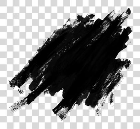 下载 Brush Stroke 矢量 黑色 Paint Splatter PNG file