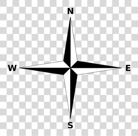 Download simple Compass rosa Compass rosa simple PNG file