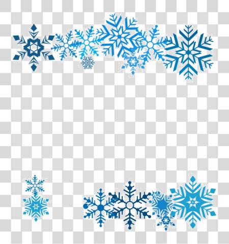 Download Blue Snowflakes Image Blue Snowflake PNG file