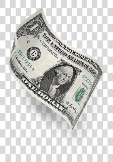 下载 Floationg Dollar Bill Dollar Bill PNG file