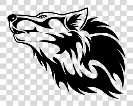 下载 Wolf 头 矢量 Wolf Logo PNG file