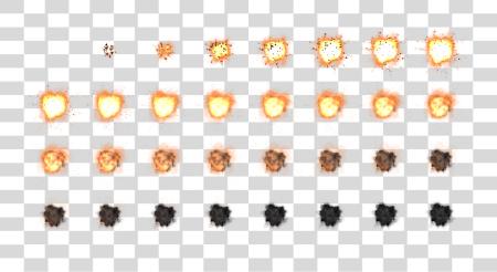 تحميل Unity Sprite Sheet Explosion بي ان جي ملف