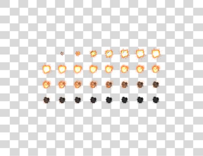 下载 團結 Sprite Sheet Explosion Clip 艺术