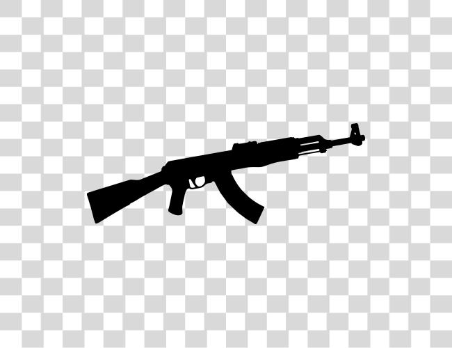 Download Ak 47 Black Icon Ak 47 Logo Clip Art