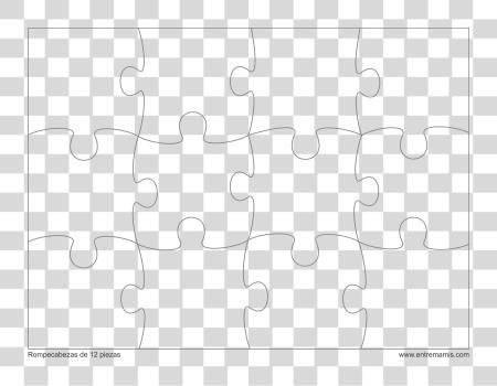 تحميل Rompecabezas Rompecabezas De 12 Piezas إلى Imprimir بي ان جي ملف
