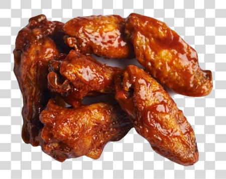 Download Bbq Chicken Wings PNG file