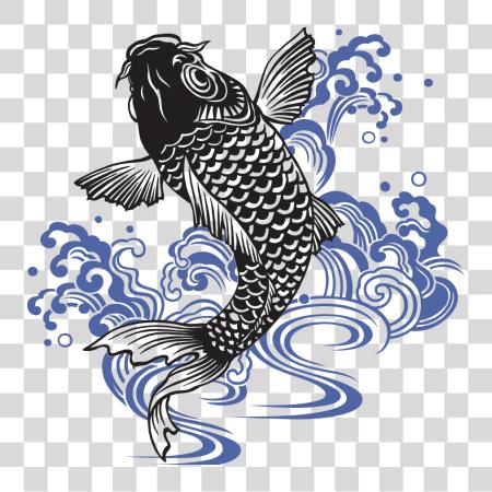 Download Koi Carp Japan Japanese Tattoo PNG file