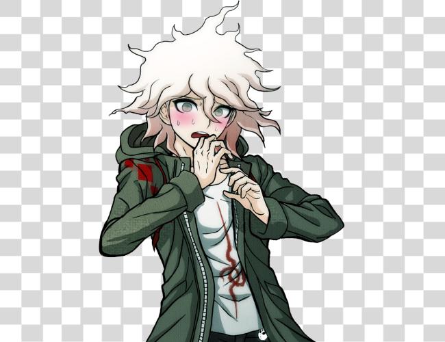 Download Sprite Editflushed Nagito Komaeda Sprite Edit Nagito Komaeda Sprite Edit Clip Art