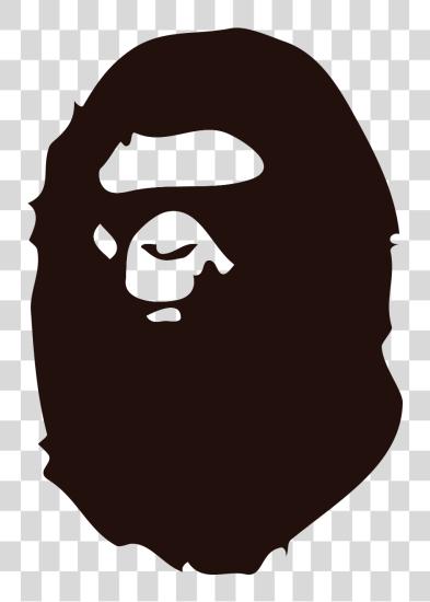 下载 Bape 繪畫 Logo Bathing Ape PNG file