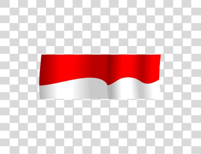 Download Cropped Bendera Merah Putih Berkibar 52 Flag Clip Art