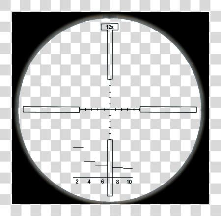 Download File Scope Reticule Scope Cod Hunting Crosshairs Sniper Scope Overlay PNG file