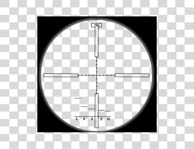 تحميل ملف Scope Reticule Scope كول اوف ديوتي Hunting Crosshairs Sniper Scope Overlay مقطوعة فن