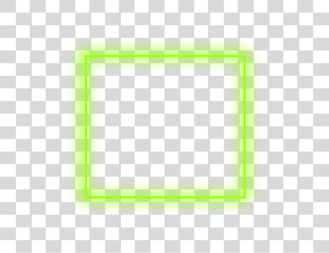 Download sticker neon square green freetoedit frame border Parallel Clip Art