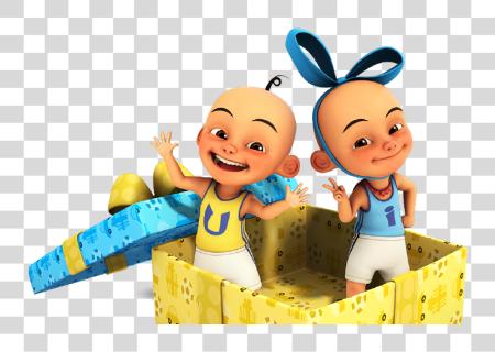 下载 Left Upin Ipin PNG file