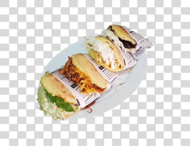 Download Arepas Rellenas rápido comida Clip arte