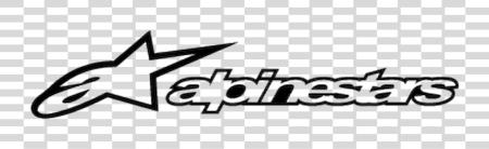 下载 Alpinestar Logo Great 白色 鲨鱼 PNG file