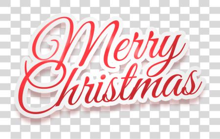 下载 Merry Christmas Logo PNG file