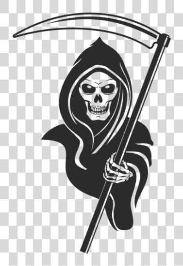 下载 Grim Reaper Logo PNG file