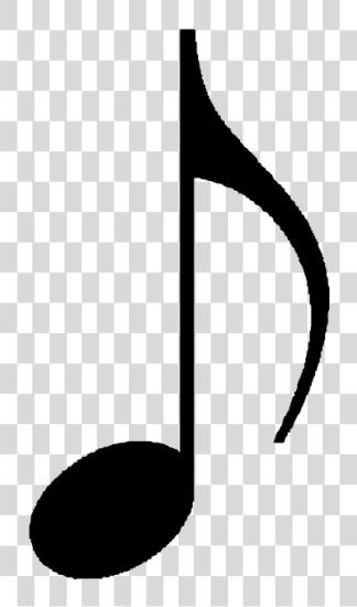 Download Notas Musicales Blancas Black Music Note Icon PNG file