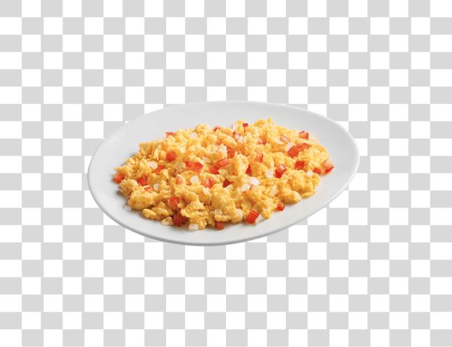 Download Huevos Revueltos Con Tomate Y Cebolla Y Arepa Breakfast Cereal Clip Art