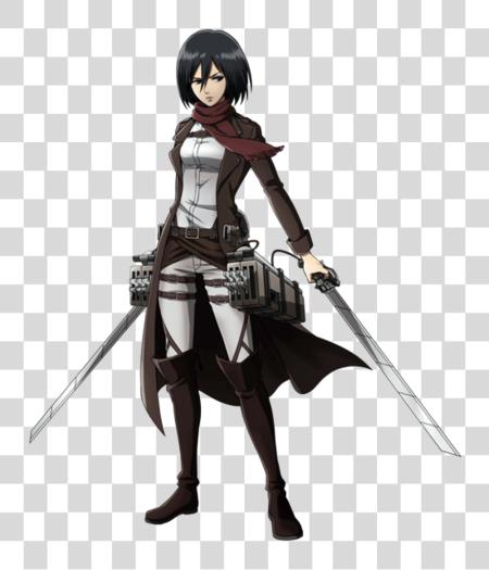 下载 Attack 在 Titan Image Attack 在 Titan Girl PNG file