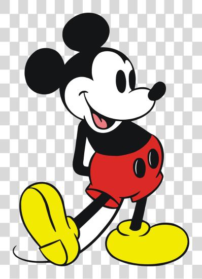 Download Mickey Sound clásico Mickey ratón pose PNG file