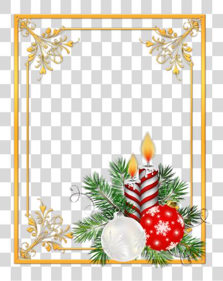 Download christmas frame gifts PNG file