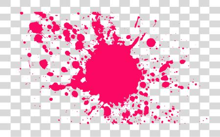 下载 粉红色 Paint Splatter PNG file