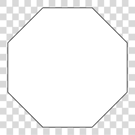 تحميل Octagon شكل Octagon Outline بي ان جي ملف