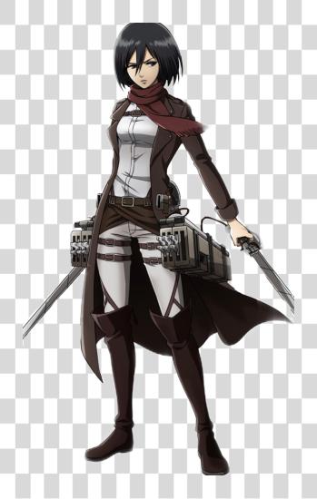 Download mikasa mikasaackerman attack en Titan aot anime Attack en Titan Mikasa representar PNG file