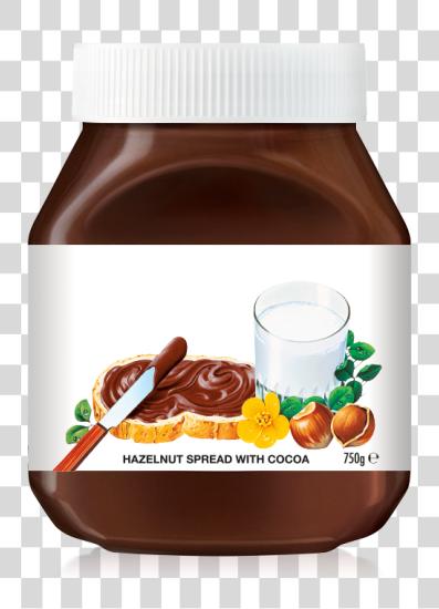 Download nutella Blank nutella etiqueta Template PNG file