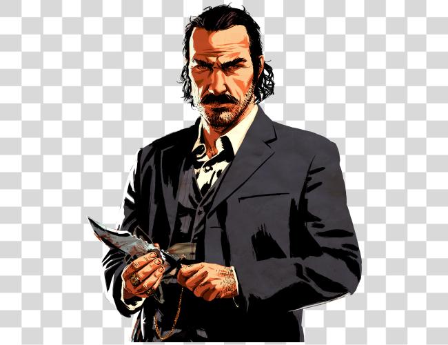 Download Red Dead Redemption 2 Dutch Dutch Van Der Linde Clip Art