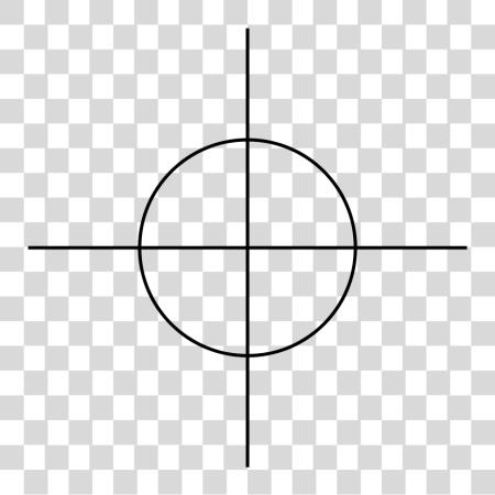 Download Crosshair 600 x PNG file