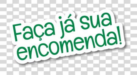 Download Faa Sua Encomenda gráfico diseño PNG file