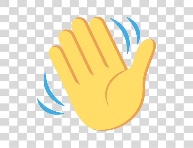 Download Waving Hand Emoji Svg Emoji Hand Waves Clip Art