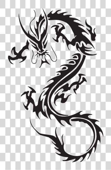 Download Dragon Tattoos Dragon Tattoo PNG file