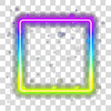 下载 Neon Border Neon Borders Gif PNG file